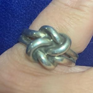 James Avery Love Knot Ring Size 7.5-Retired Ring